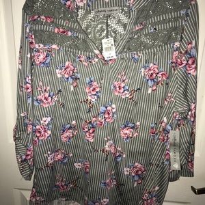 Floral Long Sleeve Shirt